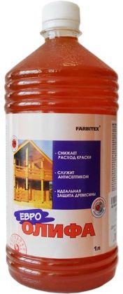 Олифа Farbitex, 1 л купить в СОМ