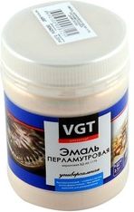 Эмаль акриловая VGT универсальная, перламутровая жемчуг, 0.23 кг купить в СОМ