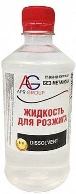Жидкость для розжига Прометей, с дозатором, 0.5л купить в СОМ