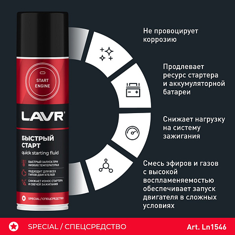 Lavr Быстрый старт 335мл купить в СОМ