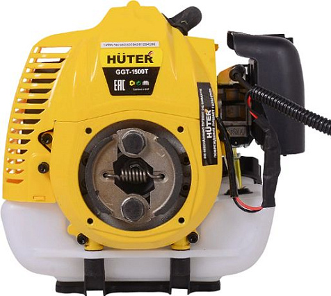 Триммер бензиновый HUTER GGT-1500T, 1500Вт, неразборная штанга, ремень, леска, нож купить в СОМ