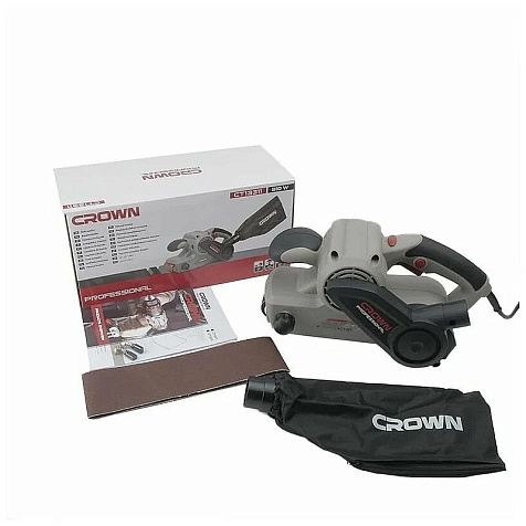 Машина шлифовальная ленточная CROWN CT13311 купить в СОМ