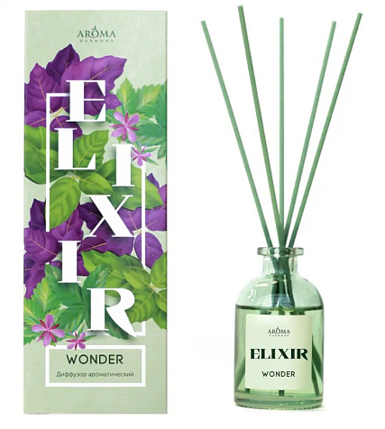 Диффузор ароматический AromaHarmony эликсир Wonder 50мл купить в СОМ
