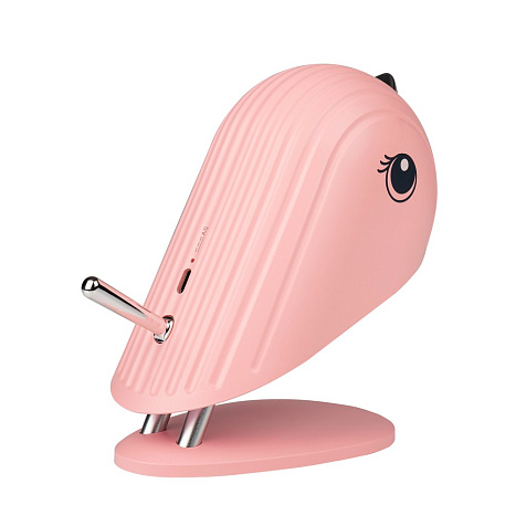 Светильник светодиодный настольный JazzWay JS5-BIRD-PK ПТАШКА 4.1Вт 3000К розовый купить в СОМ