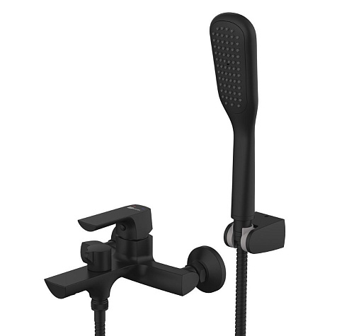 Смеситель для ванны Lemark Ursus LM7214BL, черный купить в СОМ