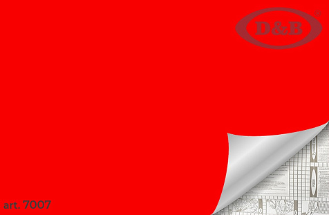Пленка самоклеящаяся 7007,  красная, 45 см купить в СОМ