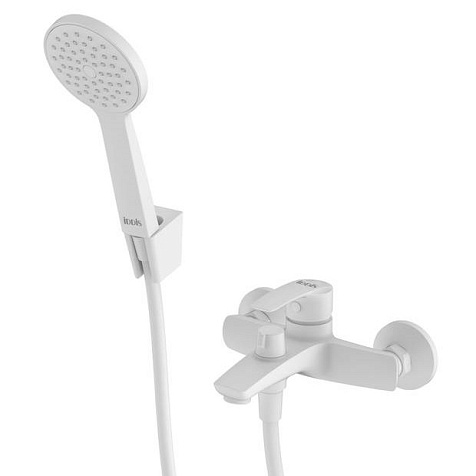Смеситель для ванны Iddis Ray RAYWT02i02, белый матовый купить в СОМ