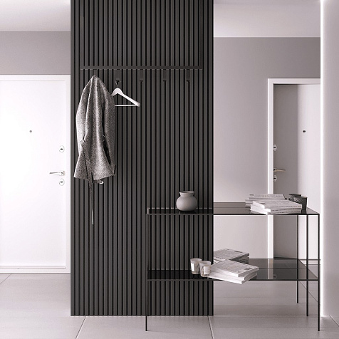 Панель МДФ Акустическая Comfort De Luxe Black Lead 2780х600х9 мм купить в СОМ
