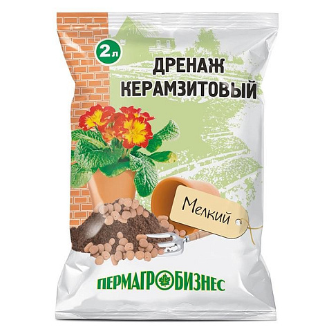 Дренаж Керамзитовый 2л мелкий фракция 5-10мм купить в СОМ