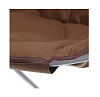 Кресло складное Луна 75х60х75см кофейное ДоброСад купить в СОМ