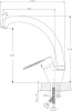 Смеситель для мойки Rossinka RS28-23 купить в СОМ