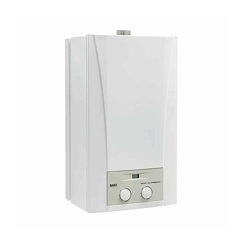 Котел газовый настенный Baxi ECO Classic 24 F, двухконтурный купить в СОМ
