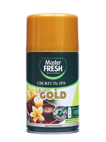 Ароматизатор Master Fresh 250мл Свежесть SPA сменный баллон купить в СОМ