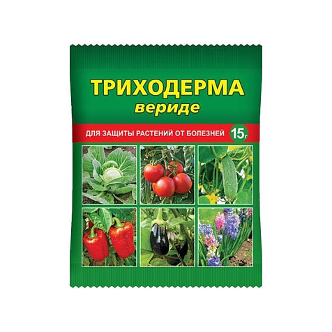 Средство от болезней Триходерма вериде 15г купить в СОМ