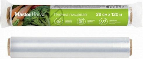 Пленка пищевая Заверни 7 мкм 29смх120м купить в СОМ