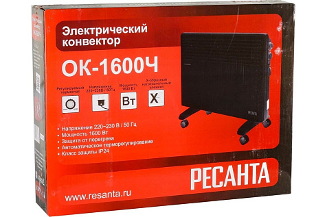 Конвектор электрический Ресанта ОК-1600Ч купить в СОМ