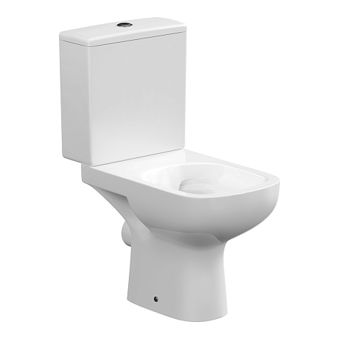 Унитаз-компакт Cersanit Colour CleanOn, безободковый, дюропласт, микролифт купить в СОМ