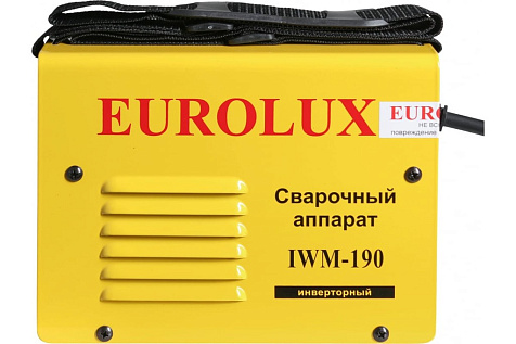 Аппарат сварочный инверторный Eurolux IWM190 купить в СОМ
