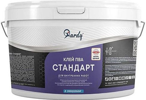 Клей ПВА Hardy Стандарт, универсальный, 2.3 кг купить в СОМ