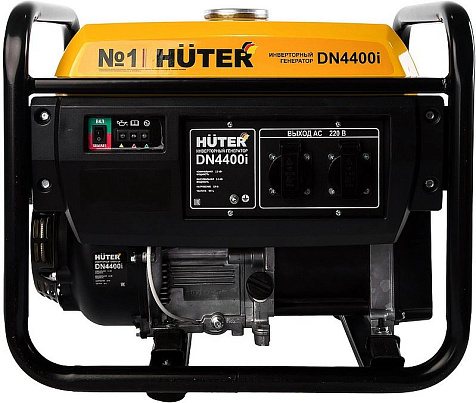 Генератор бензиновый инверторный Huter DN 4400i, 3300 Вт купить в СОМ
