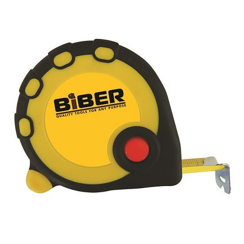 Рулетка BIBER STANDART, 5 м х 19 мм купить в СОМ