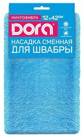 Насадка для швабры Dora из микрофибры купить в СОМ