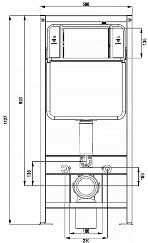 Инсталляция Azario NEW-TS AZ-TS006T купить в СОМ