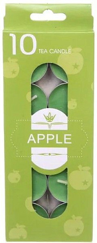 Свеча чайная Яблочный Бум 10шт купить в СОМ