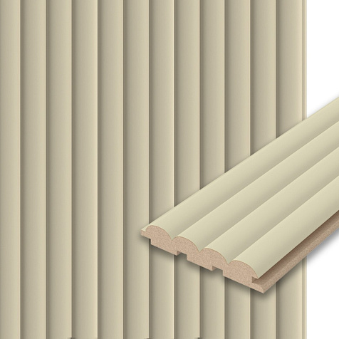 Панель МДФ De Luxe Реечная Wave Palomino 2700x119x16мм купить в СОМ