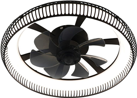 Светильник светодиод. с вентилятором ESTARES  FAN FRAME 45W+15W черный P20 купить в СОМ