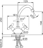 Смеситель для мойки Frap 41731-B купить в СОМ