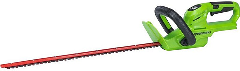 Кусторез аккумуляторный Greenworks G24HT56, 24В, 56см, без АКБ и ЗУ купить в СОМ