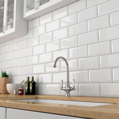 Плитка самоклеящаяся Wowdecor YJC0071, кирпич белый, 300х300 мм, 4шт. в упак. купить в СОМ