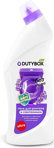 Dutybox Гель для унитаза и сантехники Лаванда и мята 750мл купить в СОМ