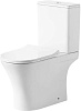 Унитаз-компакт Grossman Classic GR-4465SQ, торнадо, безободковый, сиденье микролифт купить в СОМ