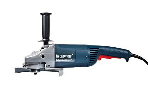 Машина углошлифовальная Hanskonner PLATINUM HAG22230B, 230мм, 2200Вт купить в СОМ