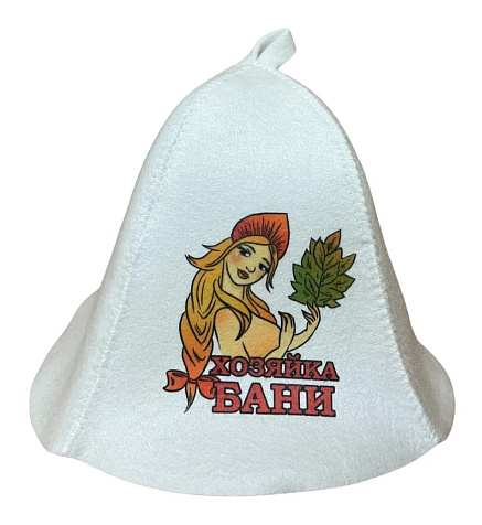 Шапка для бани Хозяйка бани купить в СОМ