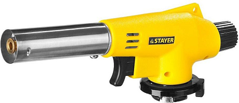 Горелка газовая STAYER Max-Term, пьезоподжиг 55584 купить в СОМ