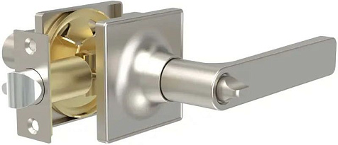 Ручка защелка PUNTO DK710/BL SN-BK (фик.) никель купить в СОМ