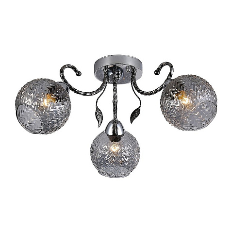 Люстра ЭкономСвет 12193/3CR+PBK SM купить в СОМ