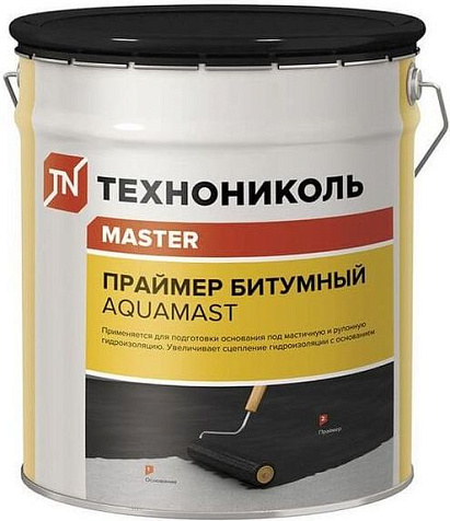 Праймер битумный ТЕХНОНИКОЛЬ Aquamast, 10л купить в СОМ