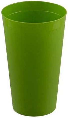 Стакан 400мл зеленый/малиновый 431500000 Полимербыт купить в СОМ