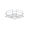 Полка для ванной Milardo Grid GRICC1CM44, угловая, одноэтажная купить в СОМ