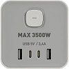 Сетевой фильтр Эра TWR 8гнёзд+4гнезда USB (2xA+2xC) 1.5м 3x0.75мм² 3500Вт белый башня купить в СОМ