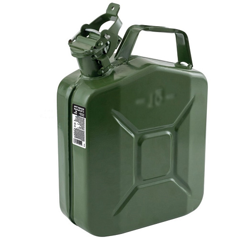 Канистра для ГСМ, металлическая, стенка 0,8мм, 5 литров купить в СОМ