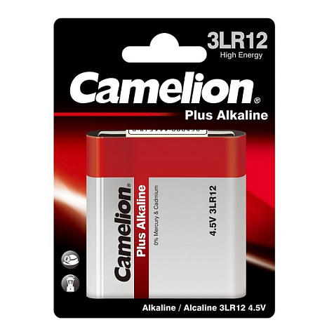 Элемент питания алкалиновый Camelion, Plus Alkaline 3LR12 BL1 купить в СОМ