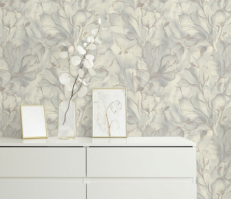 Обои виниловые на флизелиновой основе 7300-11 Euro Decor Moonbloom, 1.06 х 10 м . купить в СОМ