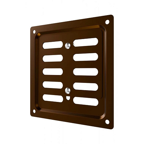 Решетка 1515MER 150x150 Metallic brown регулируемая купить в СОМ