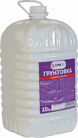 Грунтовка универсальная СОМ, 10 л купить в СОМ