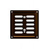 Решетка 1515MER 150x150 Metallic brown регулируемая купить в СОМ